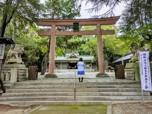 和歌山縣護國神社の鳥居