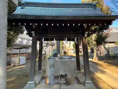 西向天神社の手水舎