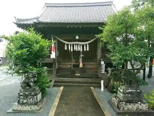 諏訪神社の本殿・本堂