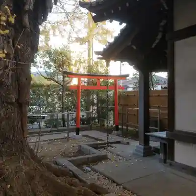 稼穡稲荷社の鳥居