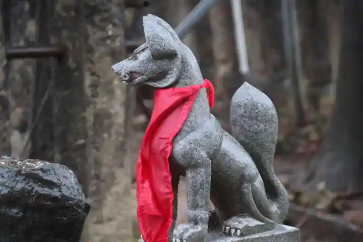 晴門田神社の狛犬