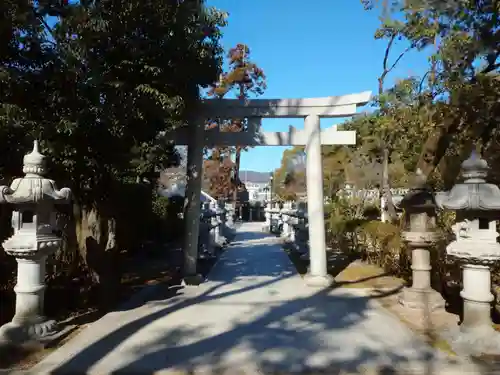 伊和志津神社の鳥居