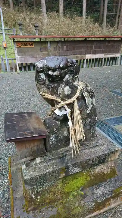 龍口神社の狛犬