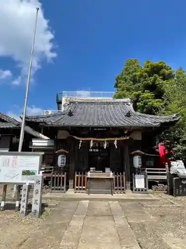 池袋御嶽神社の本殿