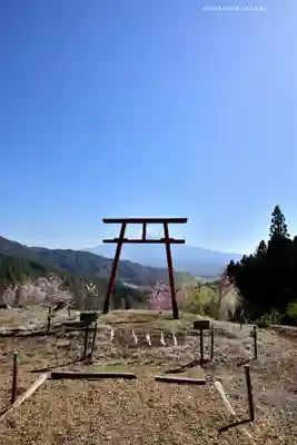 富士山遙拝所（天空の鳥居）(山梨県)