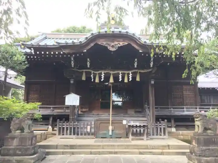 白山神社の本殿・本堂