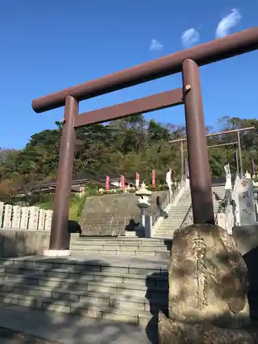 本牧神社の鳥居