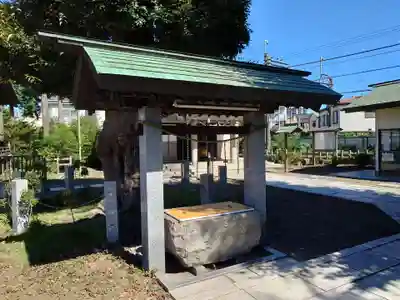 香取神社（旭町香取神社・大鳥神社）の手水舎