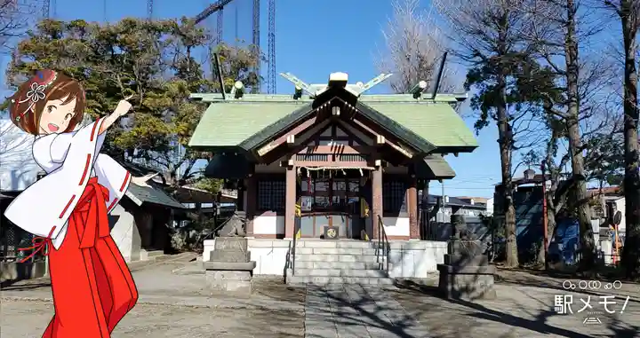 上小松天祖神社の本殿・本堂