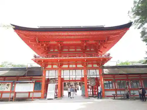 賀茂御祖神社（下鴨神社）の山門