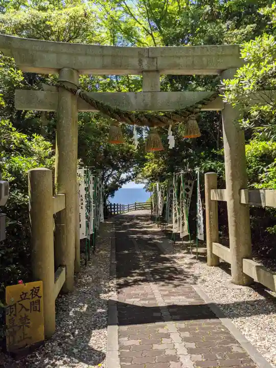 羽豆神社の鳥居