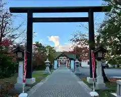 烈々布神社の鳥居