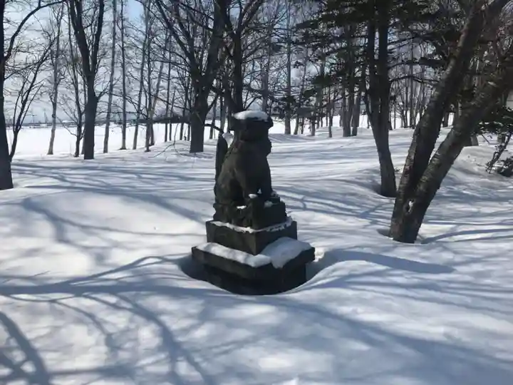 西当別神社の狛犬