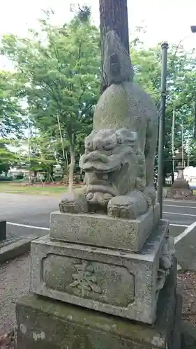 六椹八幡宮の狛犬