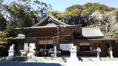 阿波々神社の本殿・本堂