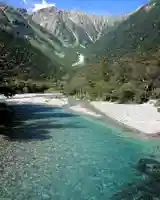 穂高神社奥宮の自然