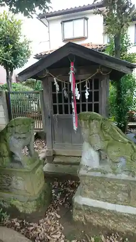 下総府中六所神社の狛犬