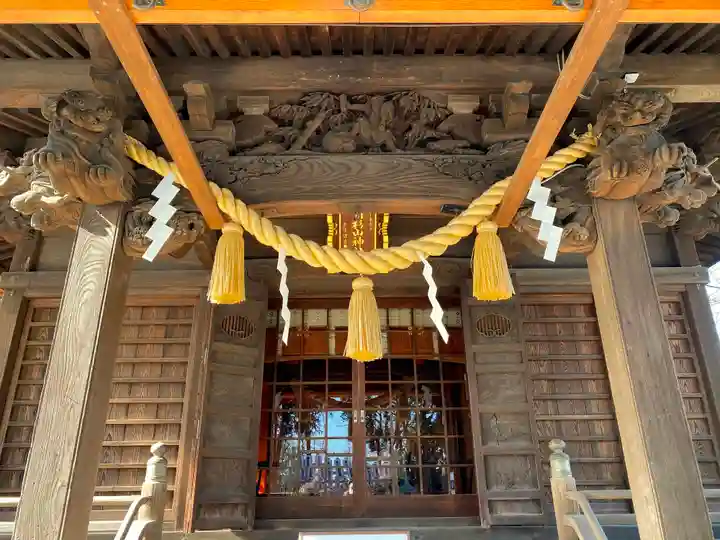 星川杉山神社の本殿・本堂
