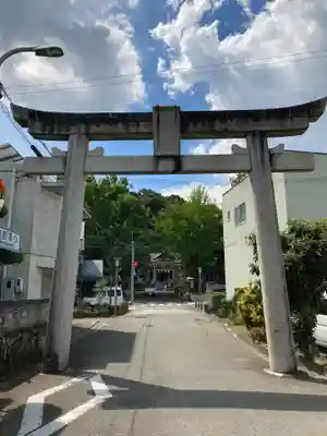 公智神社の鳥居