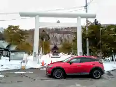 相馬妙見宮　大上川神社の鳥居