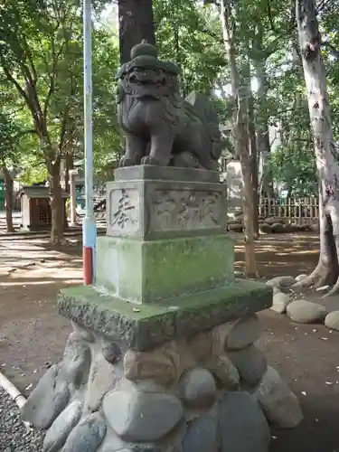 ときわ台天祖神社の狛犬