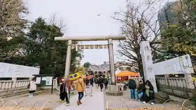浅草神社の鳥居