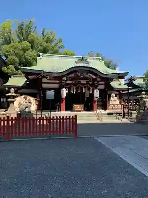 開口神社の本殿・本堂
