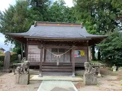 落合神社の本殿・本堂