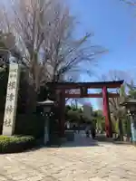 根津神社の鳥居
