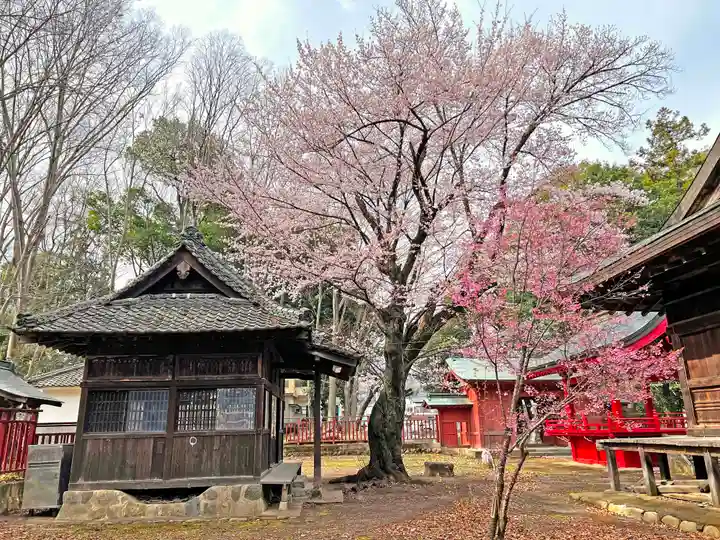 表門神社の自然