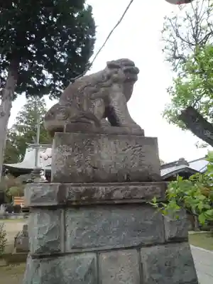 大生郷天満宮の狛犬