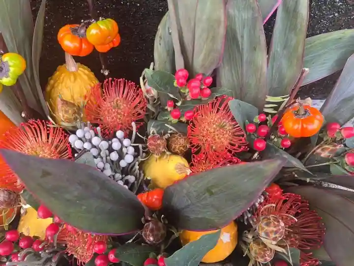 上尾御嶽神社の手水舎