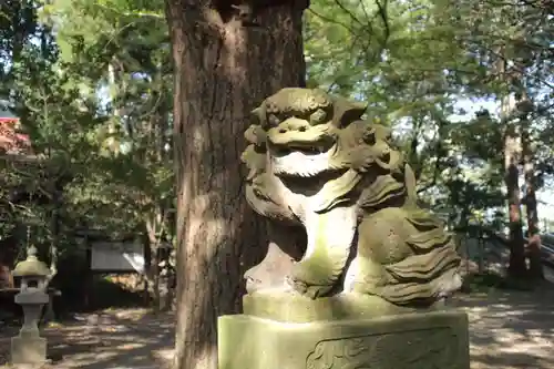 塙田八幡宮の狛犬