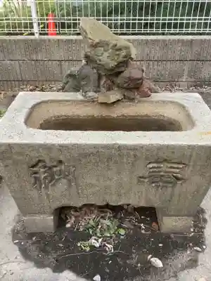 稲穂社の手水舎