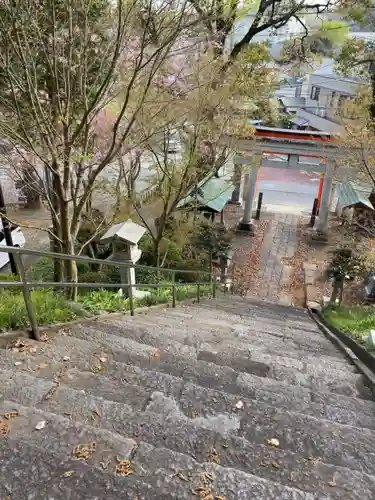 五所八幡宮の鳥居