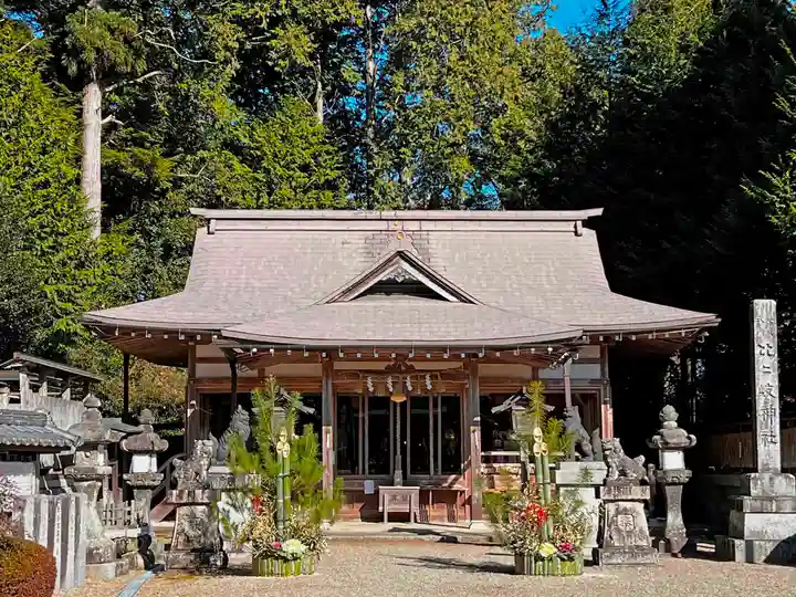 比々岐神社の本殿・本堂
