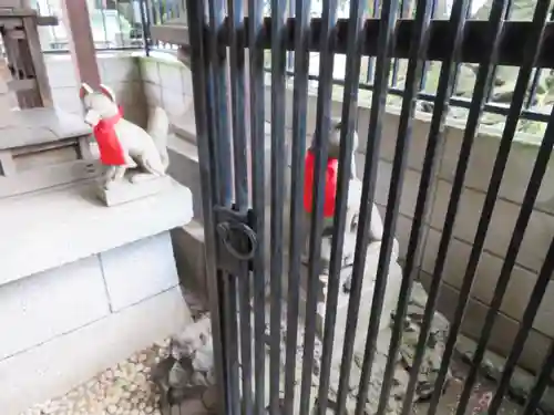 鳩森八幡神社の狛犬