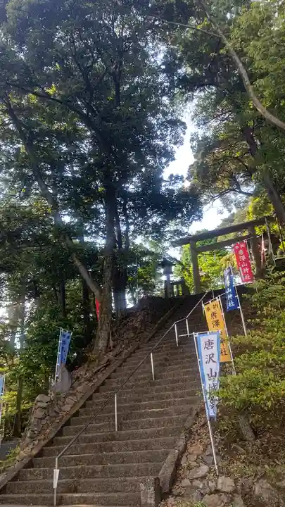 唐澤山神社の鳥居
