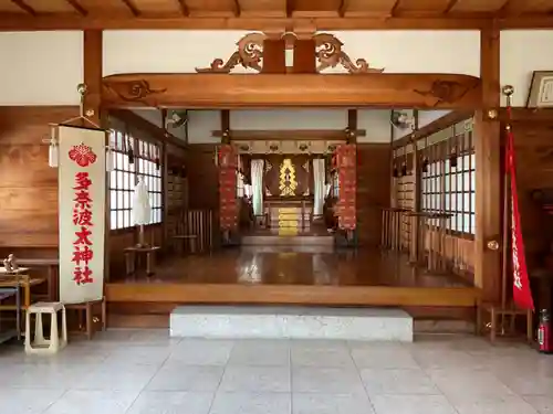 多奈波太神社の本殿