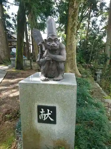 日吉神社の狛犬