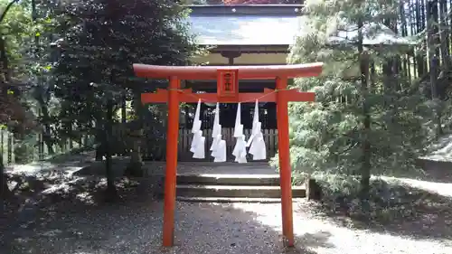 村檜神社の鳥居