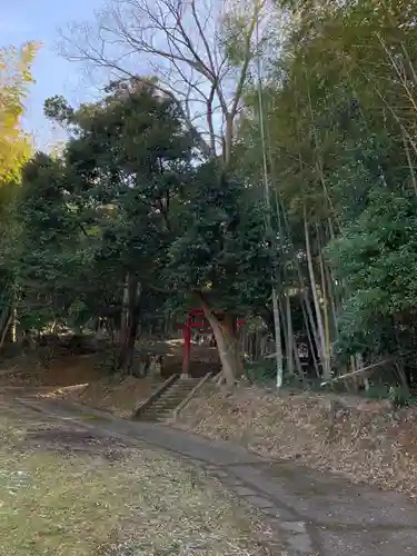 諏訪神社の鳥居