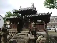 八幡社（日比津八幡社）の山門