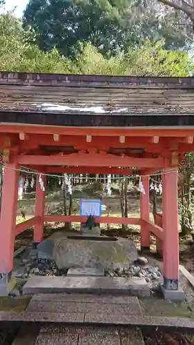 出石神社の手水舎