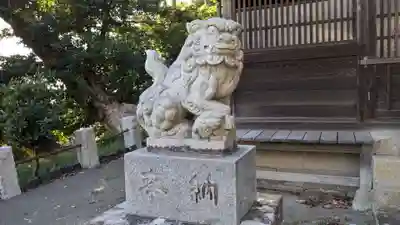 那古寺の狛犬