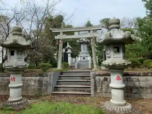 大生郷天満宮の鳥居