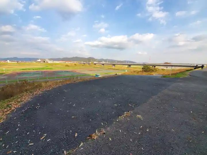 赤城神社 (勧農城跡)の景色