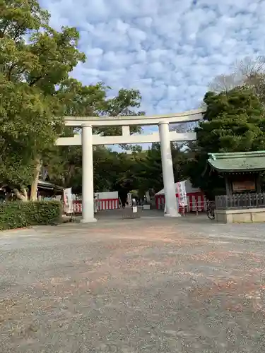 日前神宮・國懸神宮の鳥居