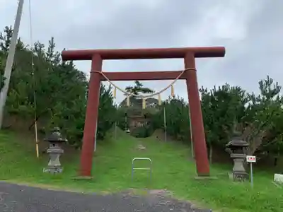 瀧口神社の鳥居