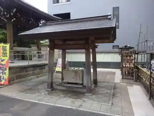 日蓮宗　浄運寺の手水